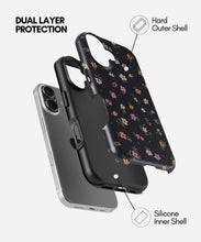 Load image into Gallery viewer, Midnight Meadow Glossy Armoured Case