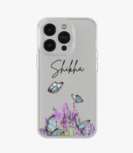 Load image into Gallery viewer, Botanical Beauty Custom Name Silicone Case