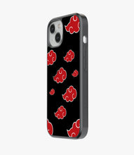 Load image into Gallery viewer, Akatsuki Cloud Glass Phone Case