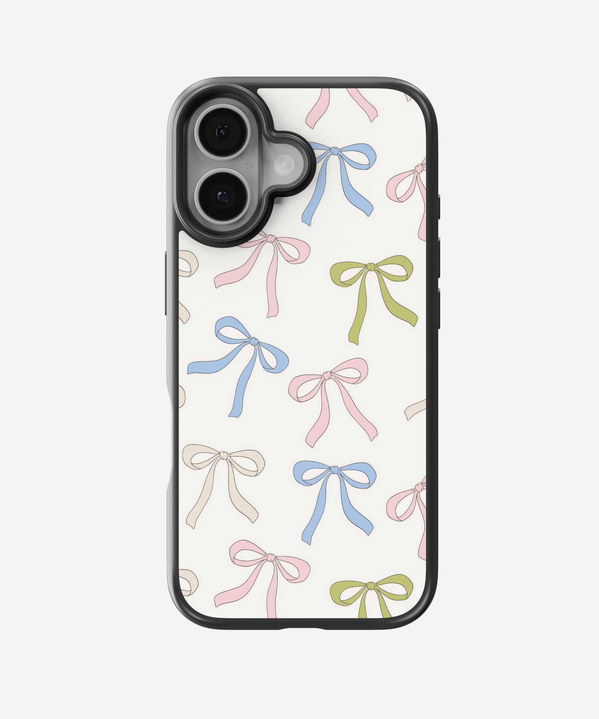 Pastel Ribbon Whirl Hybrid Matte Case