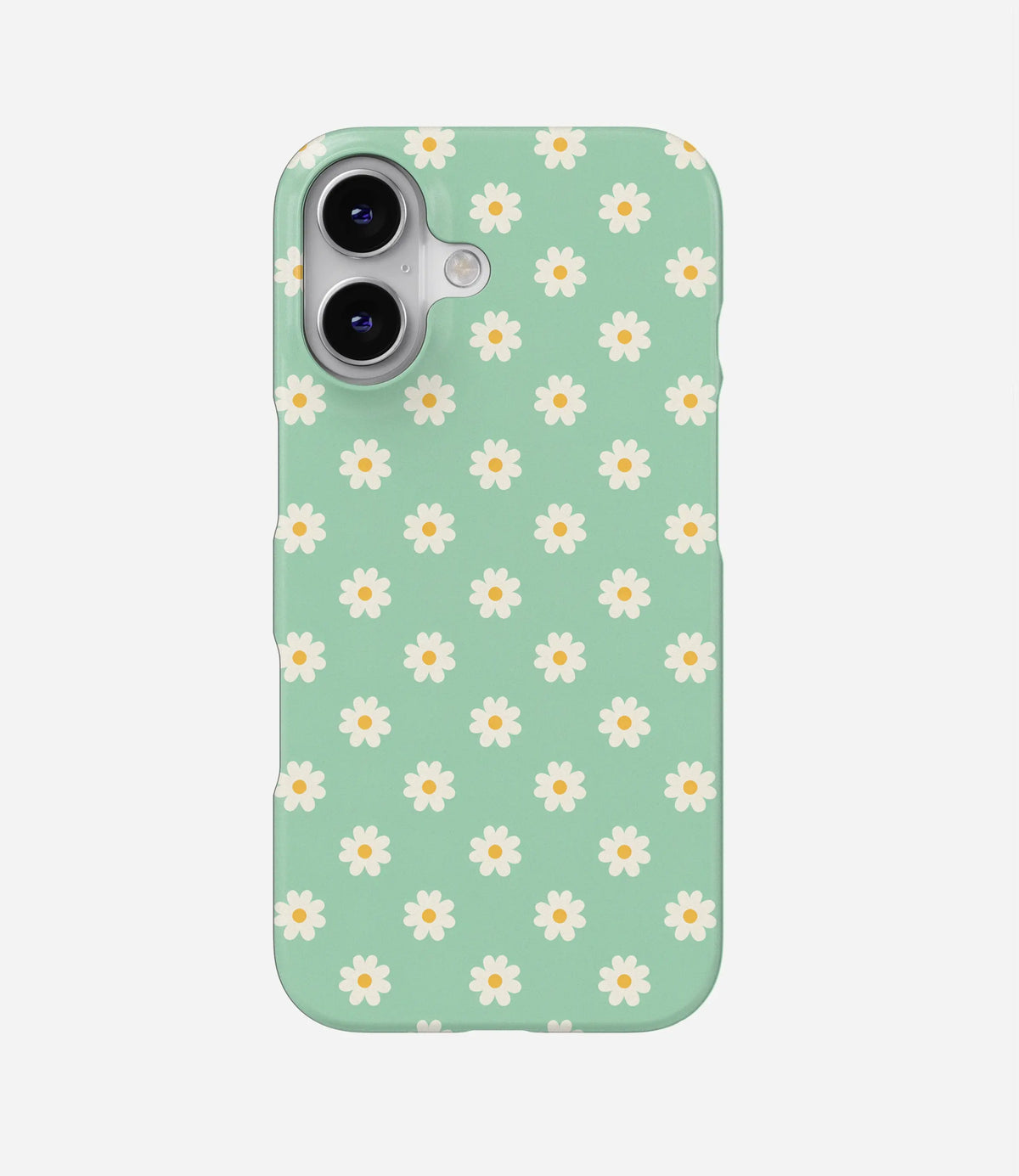Mint Daisy Hard Case