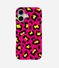 Load image into Gallery viewer, Bright Pink Leopard Print Phone Case