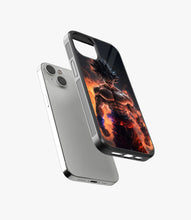 Load image into Gallery viewer, Goku Furious Assault Glass Phone Case