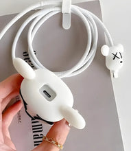 Load image into Gallery viewer, Kaws Charger Case & Cable Protector (18W/20W)