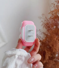 Load image into Gallery viewer, Pink Paw Charger Case & Cable Protector (18W/20W)