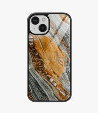 Load image into Gallery viewer, Grey/Golden Marble Glass Case