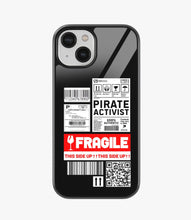 Load image into Gallery viewer, Fragile Pirate Activist Glass Case