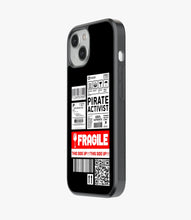 Load image into Gallery viewer, Fragile Pirate Activist Glass Case