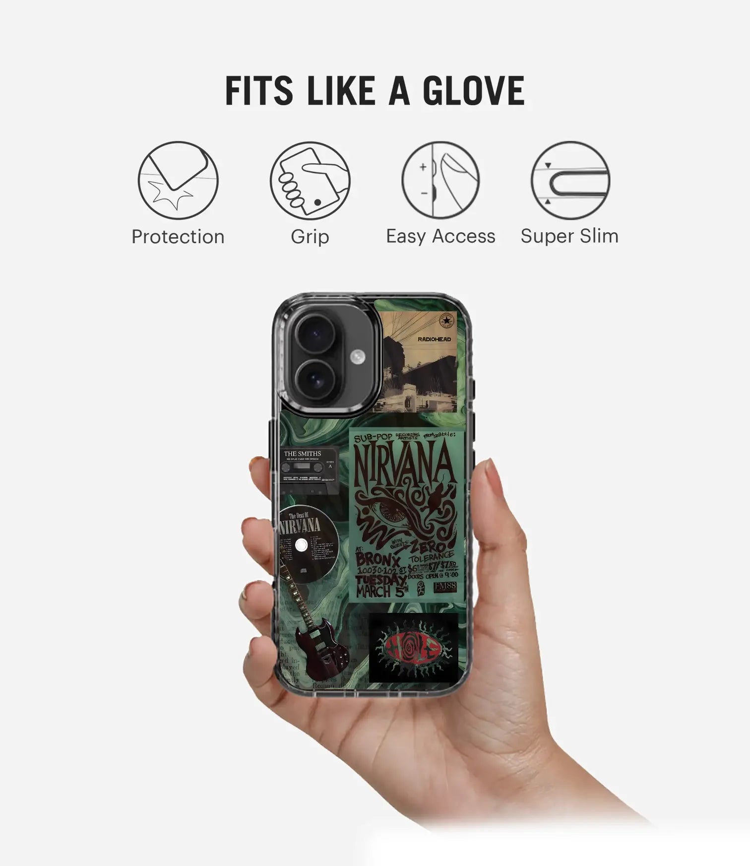 Grunge Nirvana Stride 2.0 Phone Case