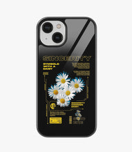 Load image into Gallery viewer, Sincerity Symbol Glass Phone Case