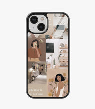 Load image into Gallery viewer, Best Is Yet To Come Aesthetic Glass Phone Case