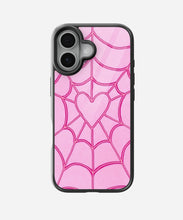 Load image into Gallery viewer, SpiderWeb Heart Glass Case