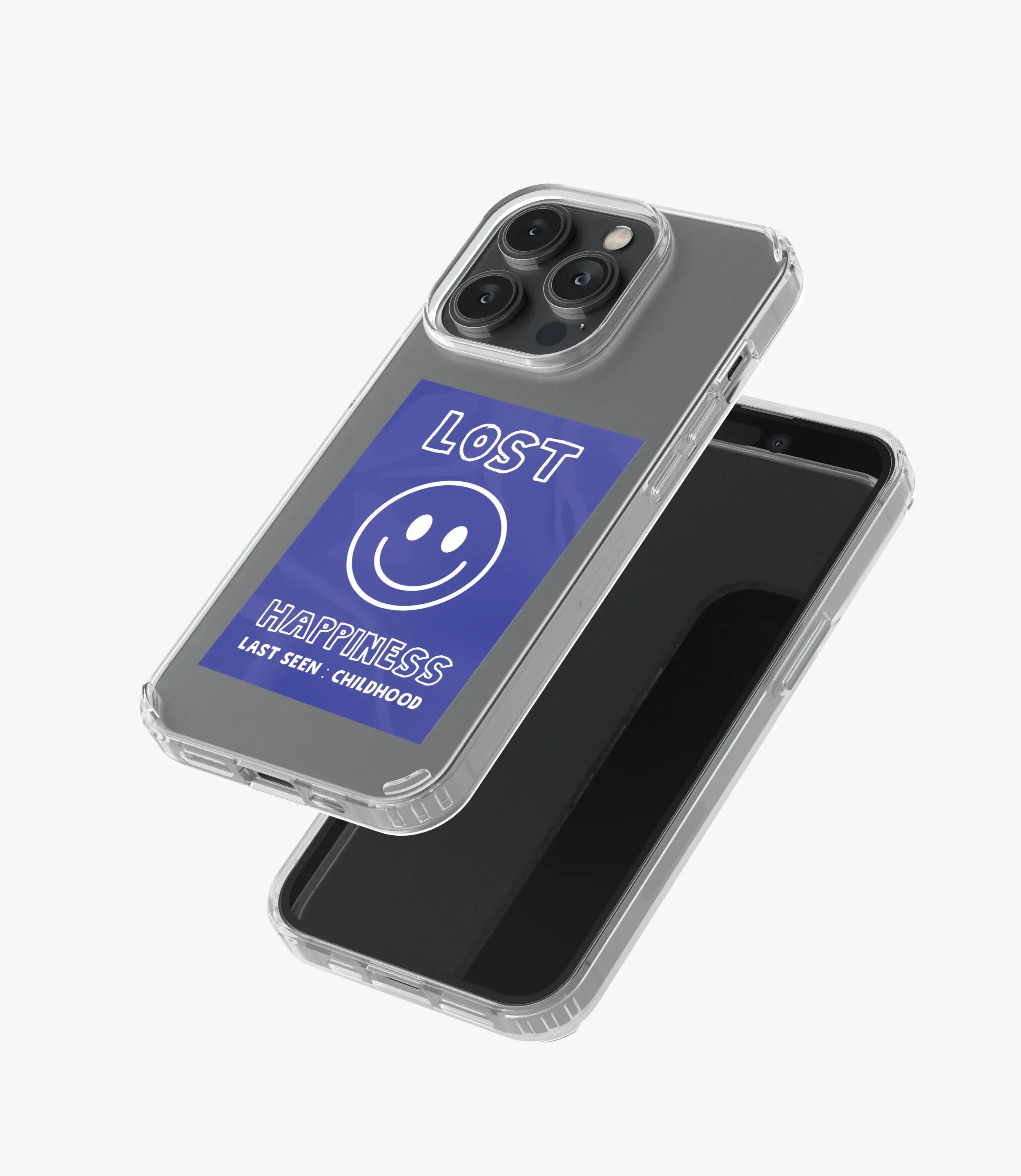 Lost Happiness Silicone Sticker Case