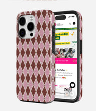 Load image into Gallery viewer, Rosewood Harlequin Glossy Armoured Case