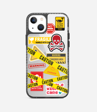 Load image into Gallery viewer, Caution Canvas Stride 2.0 Clear Phone Case