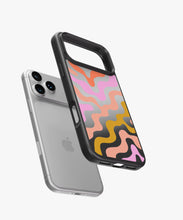 Load image into Gallery viewer, Groovy Wave Pop Luxe Mirror Phone Case