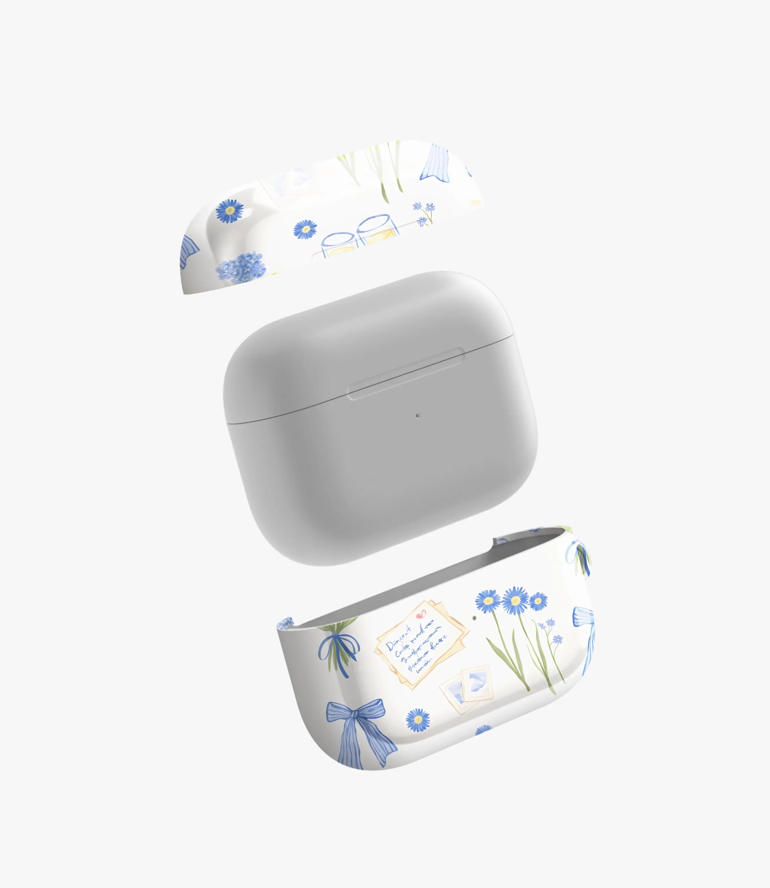 Champagne & Bows Glossy Airpod Case
