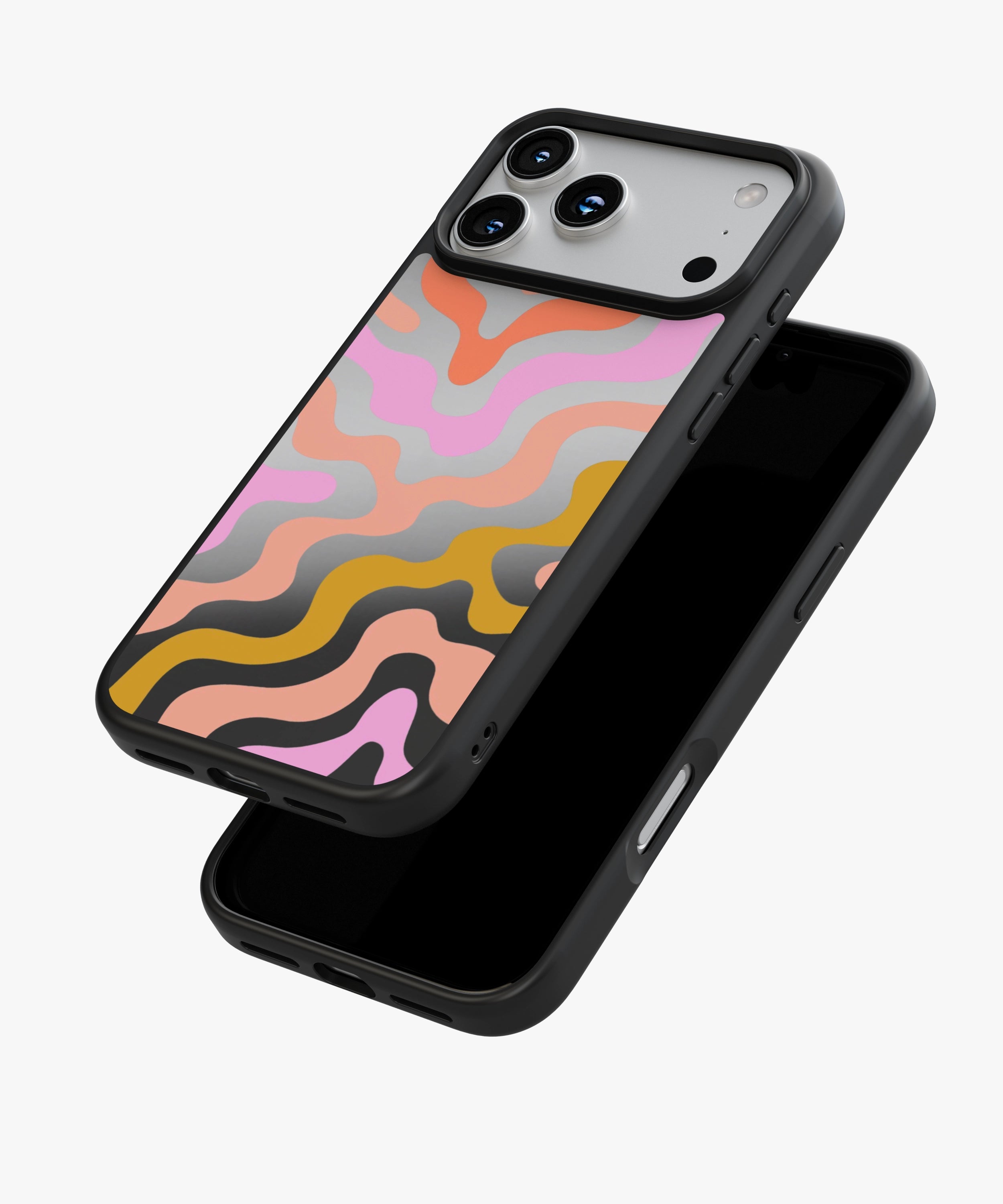 Groovy Wave Pop Luxe Mirror Phone Case