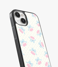 Load image into Gallery viewer, Cherry Pop Ribbons Glass Case