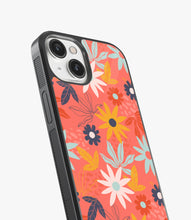 Load image into Gallery viewer, Tropical Floral Glass Case