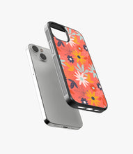 Load image into Gallery viewer, Tropical Floral Glass Case