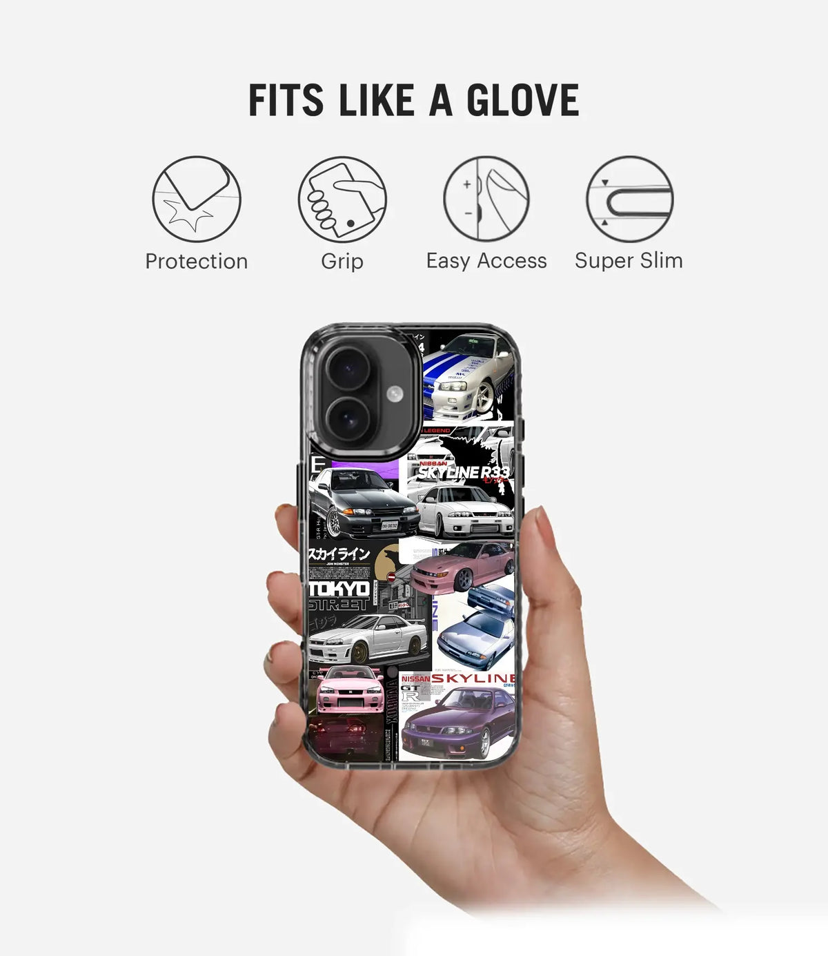 Tokyo Street Skyline Stride 2.0 Phone Case