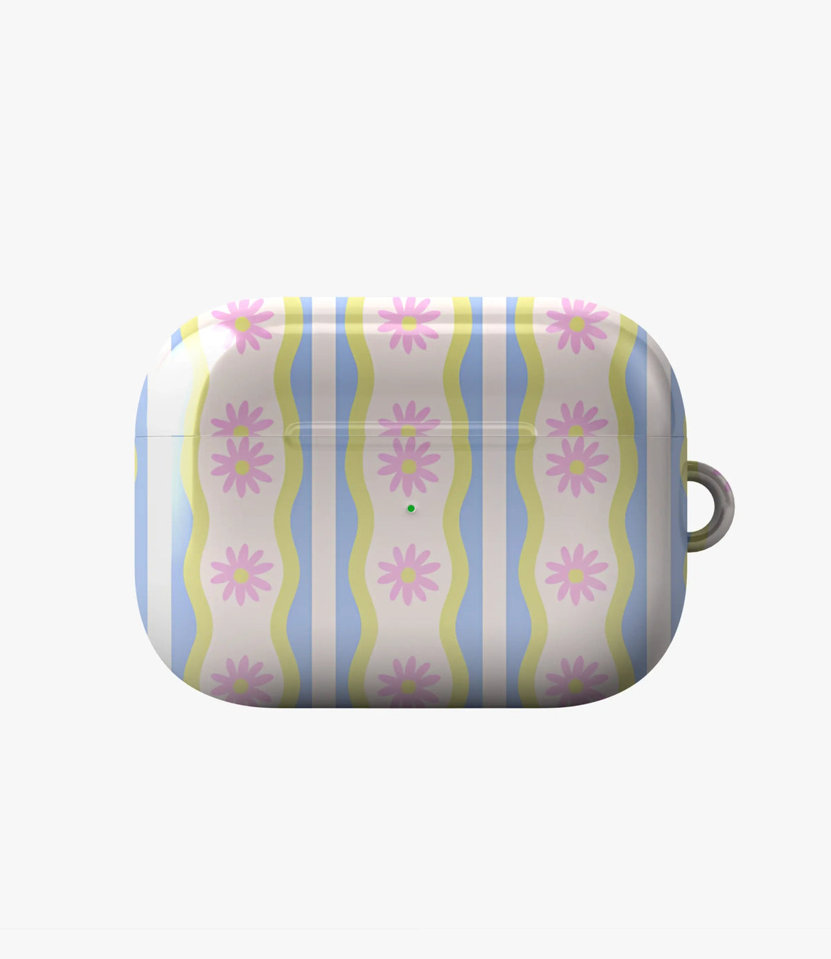 Daisy Waves Glossy Airpod Case