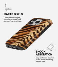 Load image into Gallery viewer, Wild Tiger Stripe Glossy Armoured Case