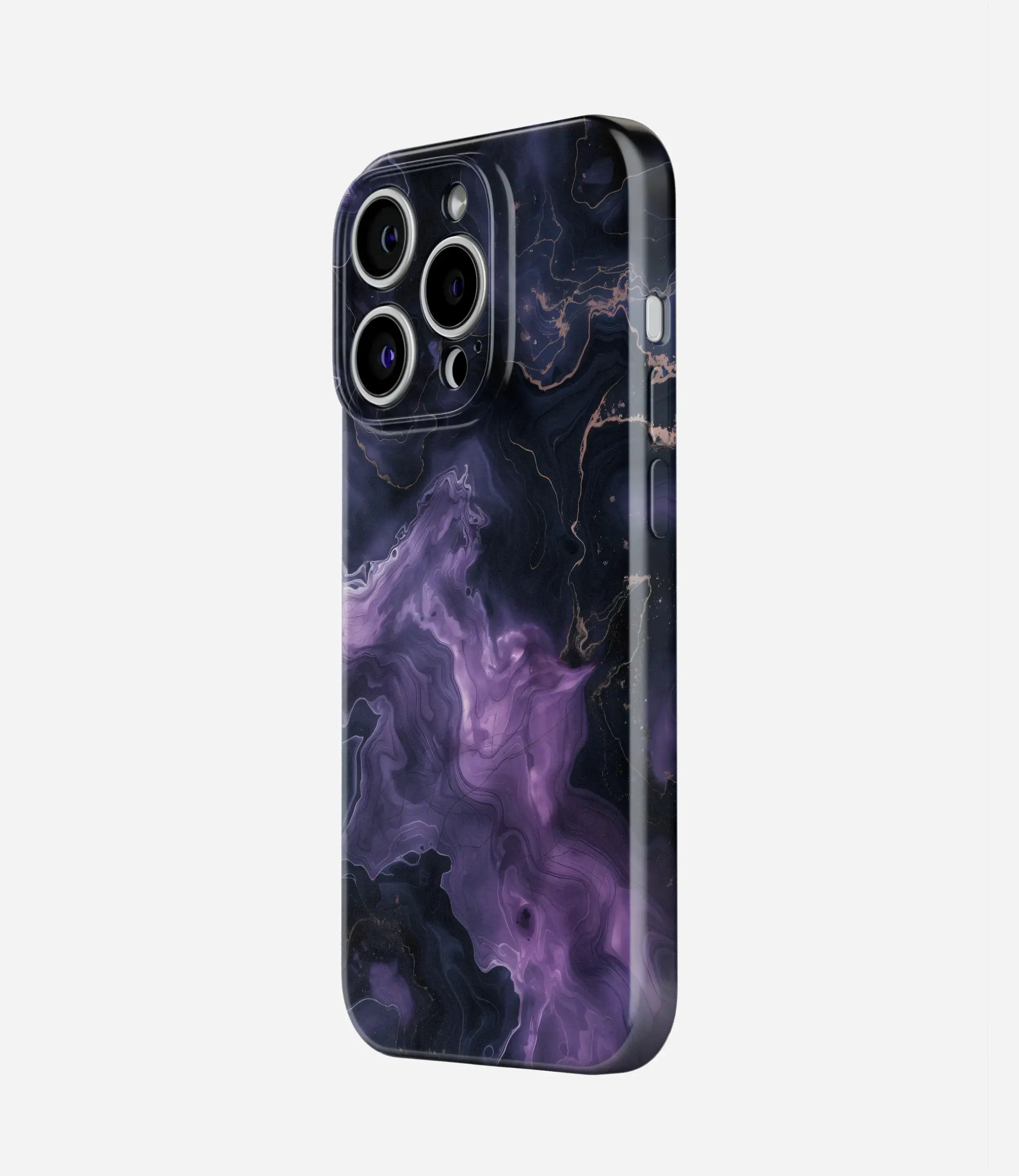 Amethyst Nebula Glossy Hard Case