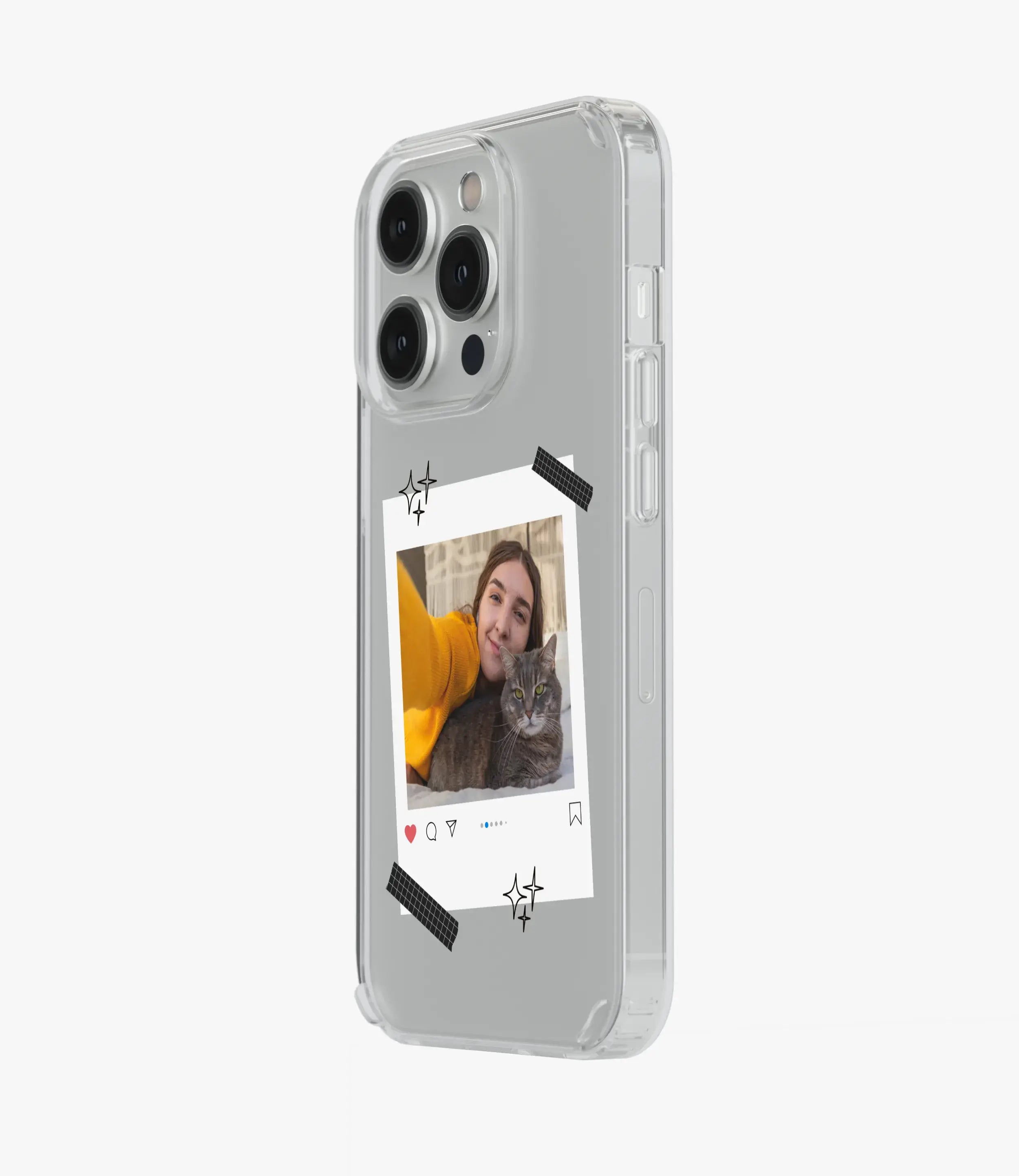 InstaClick Aesthetic Polaroid Silicone Case