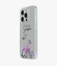 Load image into Gallery viewer, Botanical Beauty Custom Name Silicone Case