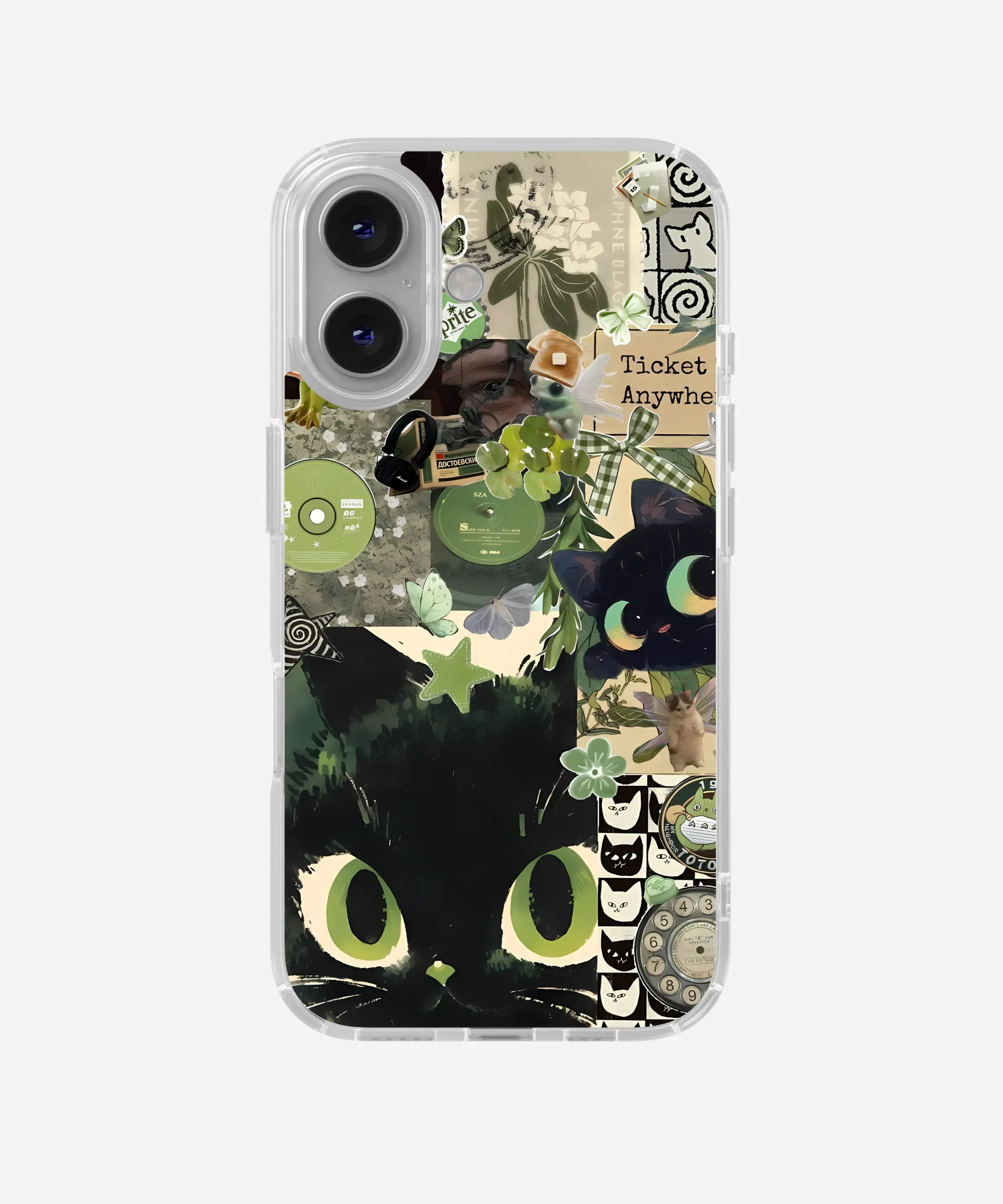 Lucky Black Cat Silicone Case