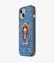 Load image into Gallery viewer, Luffy Art Glass Phone Case