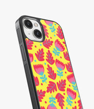 Load image into Gallery viewer, Pink Ditsy Doodle Floral Glass Case