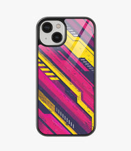 Load image into Gallery viewer, Abstract Fuel Frenzy Pattern Glass Case