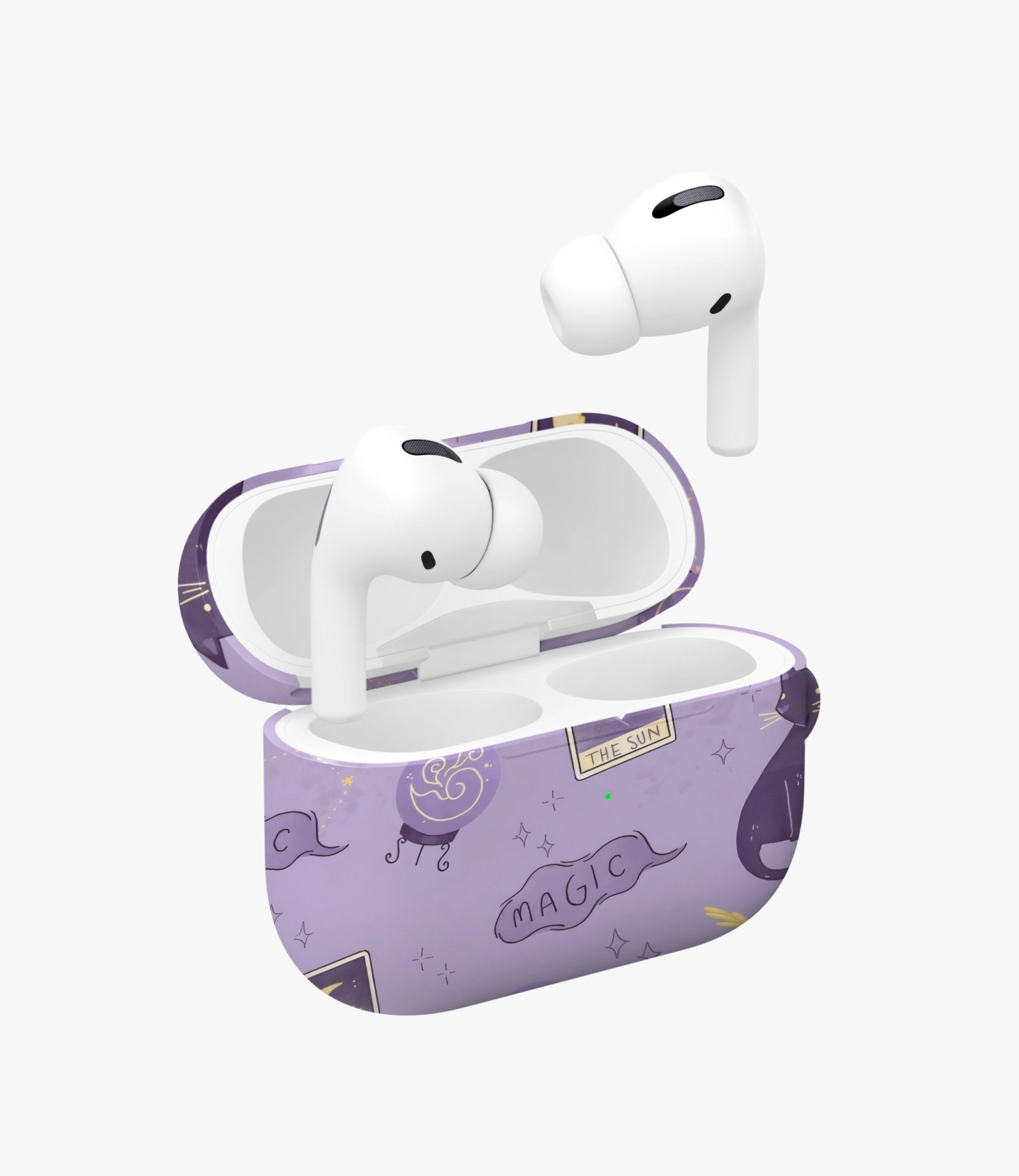 Mystic Cat Glossy Airpod Case