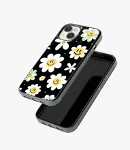 Load image into Gallery viewer, Floral Daisy White Glass Case