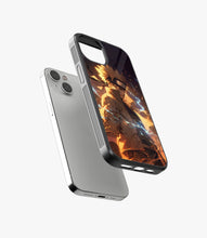 Load image into Gallery viewer, Naruto Kyuubi Mode Glass Phone Case