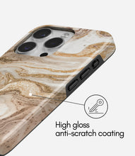 Load image into Gallery viewer, Golden Glaze Glossy Armoured Case