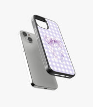 Load image into Gallery viewer, Glam Gingham Glass Case