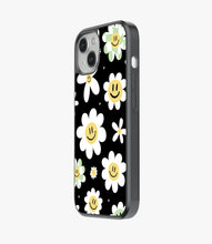 Load image into Gallery viewer, Floral Daisy White Glass Case