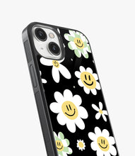 Load image into Gallery viewer, Floral Daisy White Glass Case
