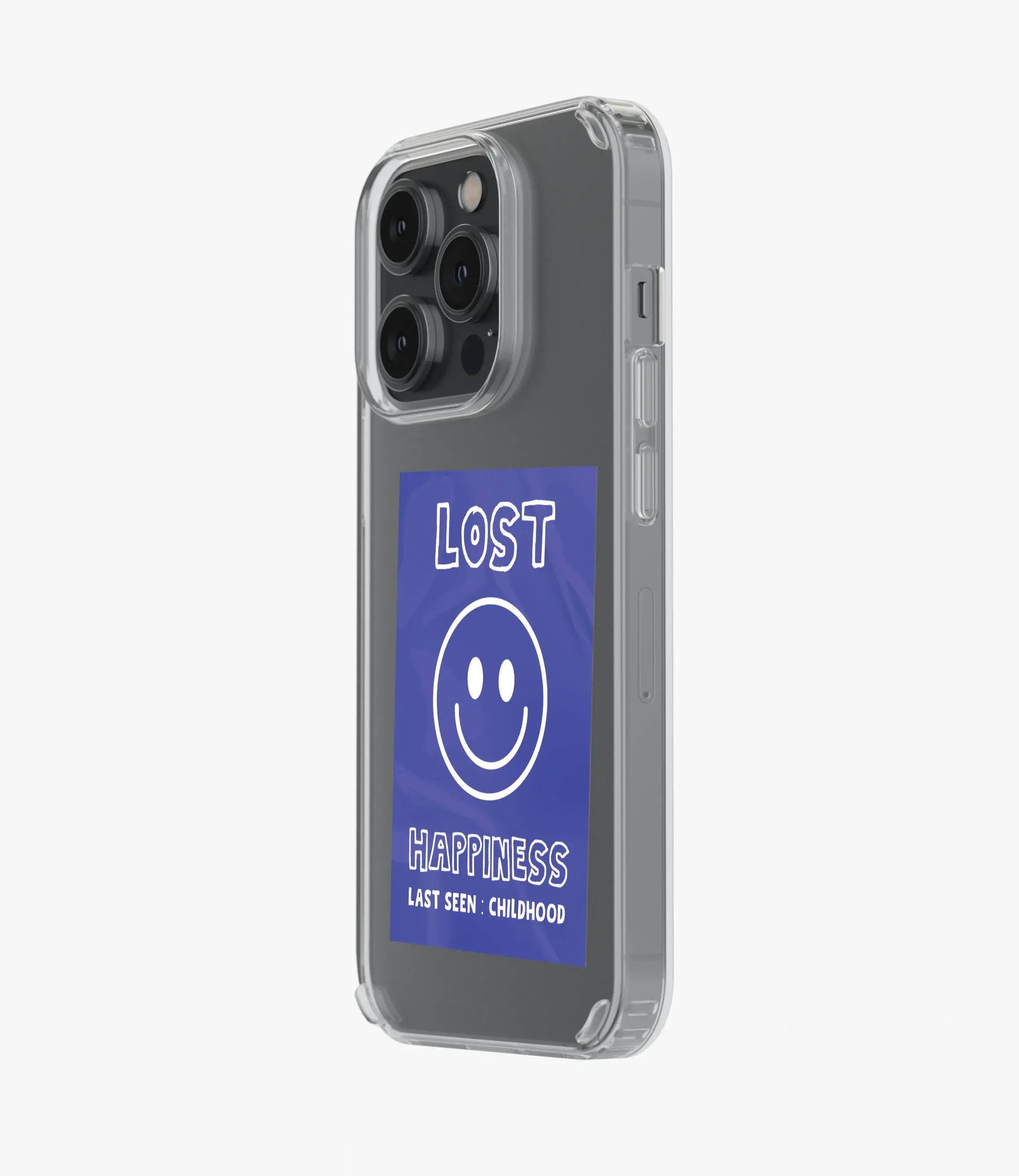 Lost Happiness Silicone Sticker Case