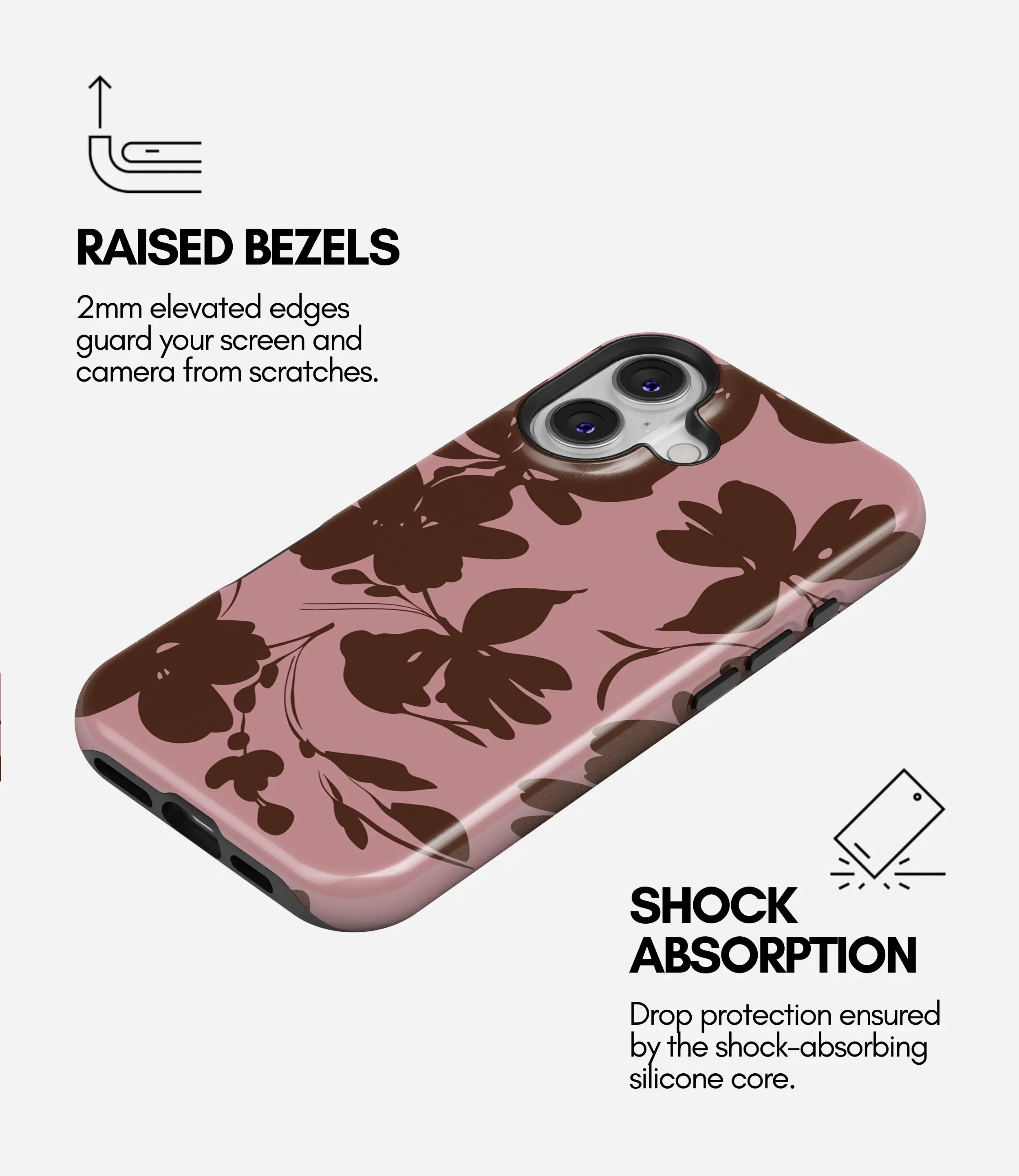 Cocoa Petal Glossy Armoured Case