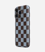 Load image into Gallery viewer, Mocha Sky Checker Glossy Hard Case