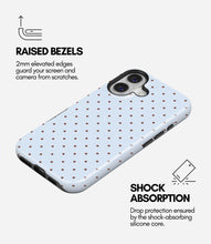Load image into Gallery viewer, Blueberry Cocoa Dots Glossy Armoured Case