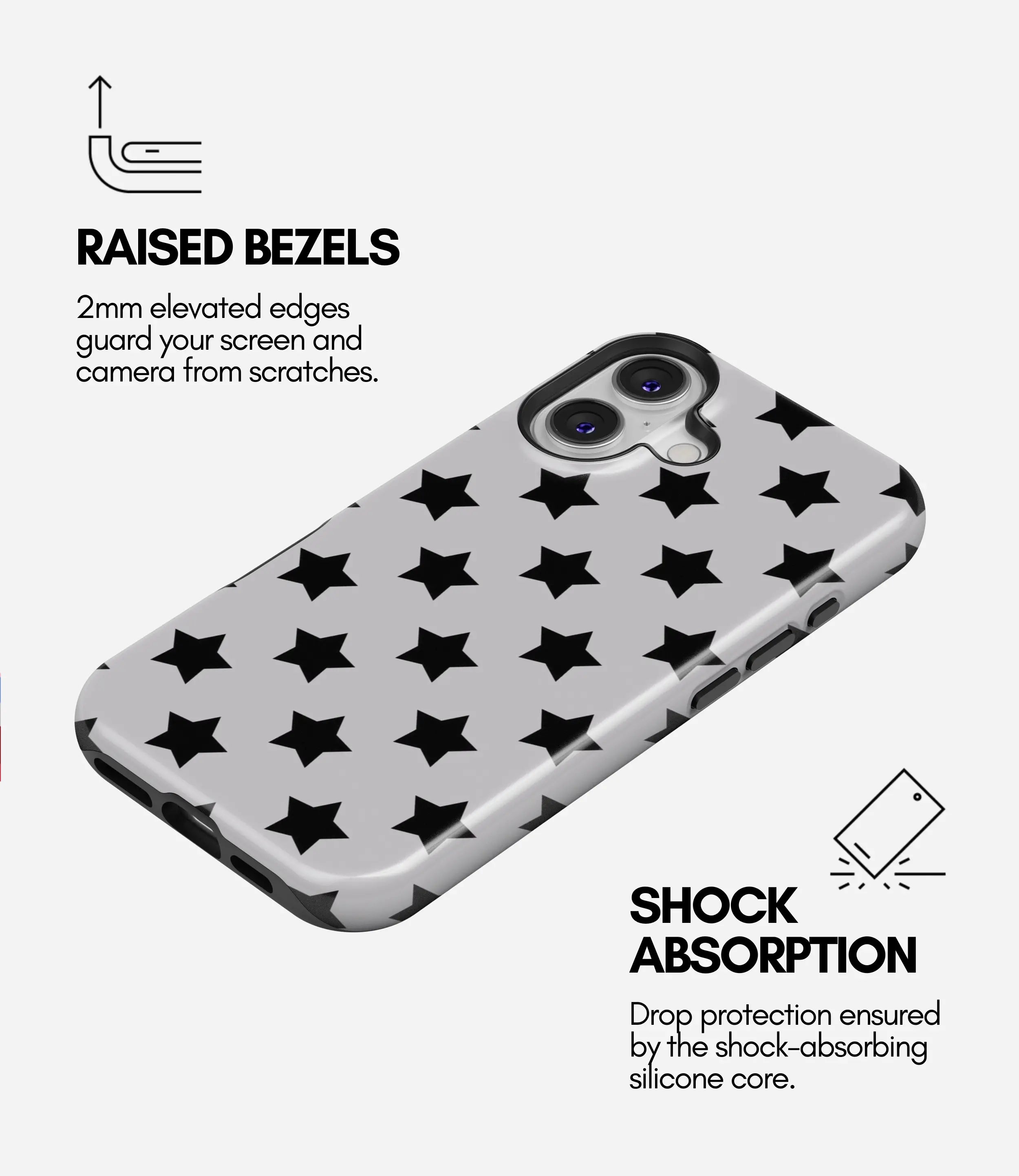 Midnight Star Glossy Armoured Case