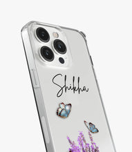 Load image into Gallery viewer, Botanical Beauty Custom Name Silicone Case