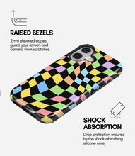 Load image into Gallery viewer, Candy Wave Check Glossy Armoured Case