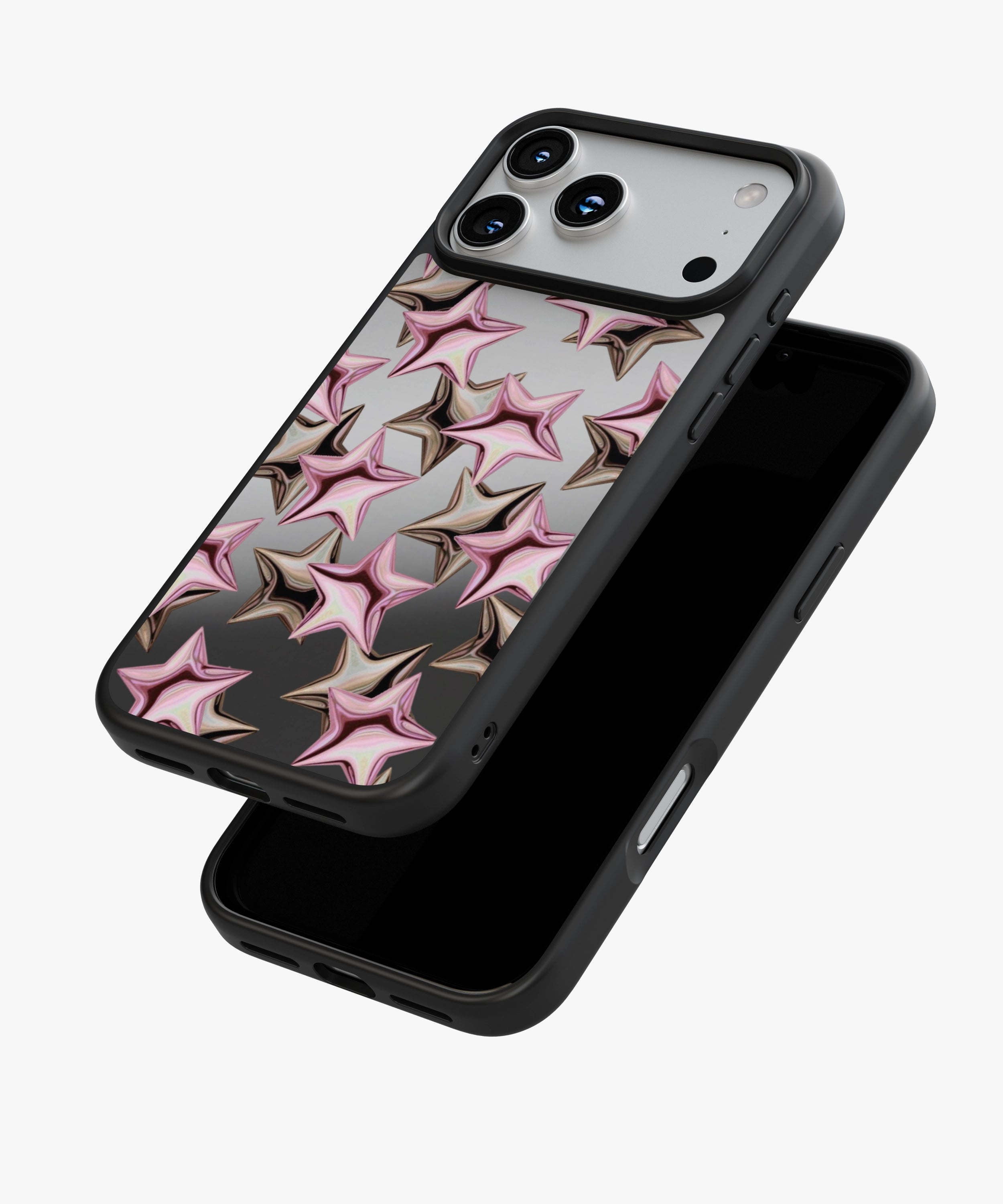 Cosmic Sugar Stars Luxe Mirror Phone Case
